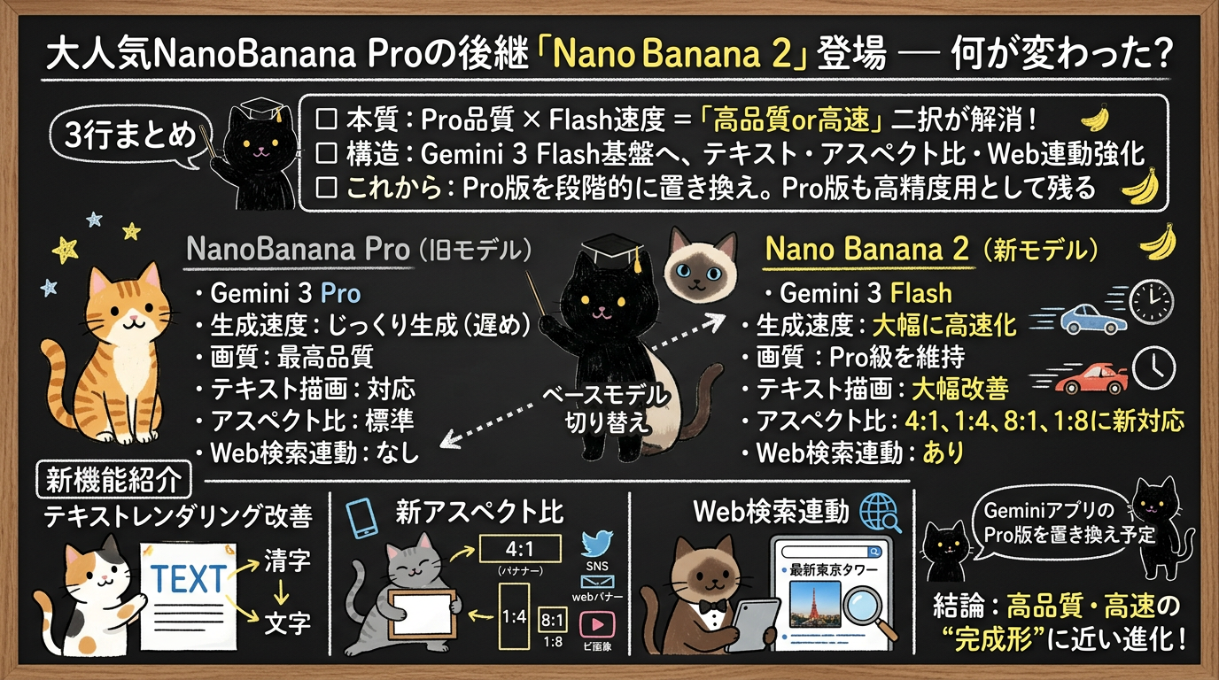 高品質×爆速×高コスパ。Nano Banana 2で"文字入り画像"が実務に入ってきた