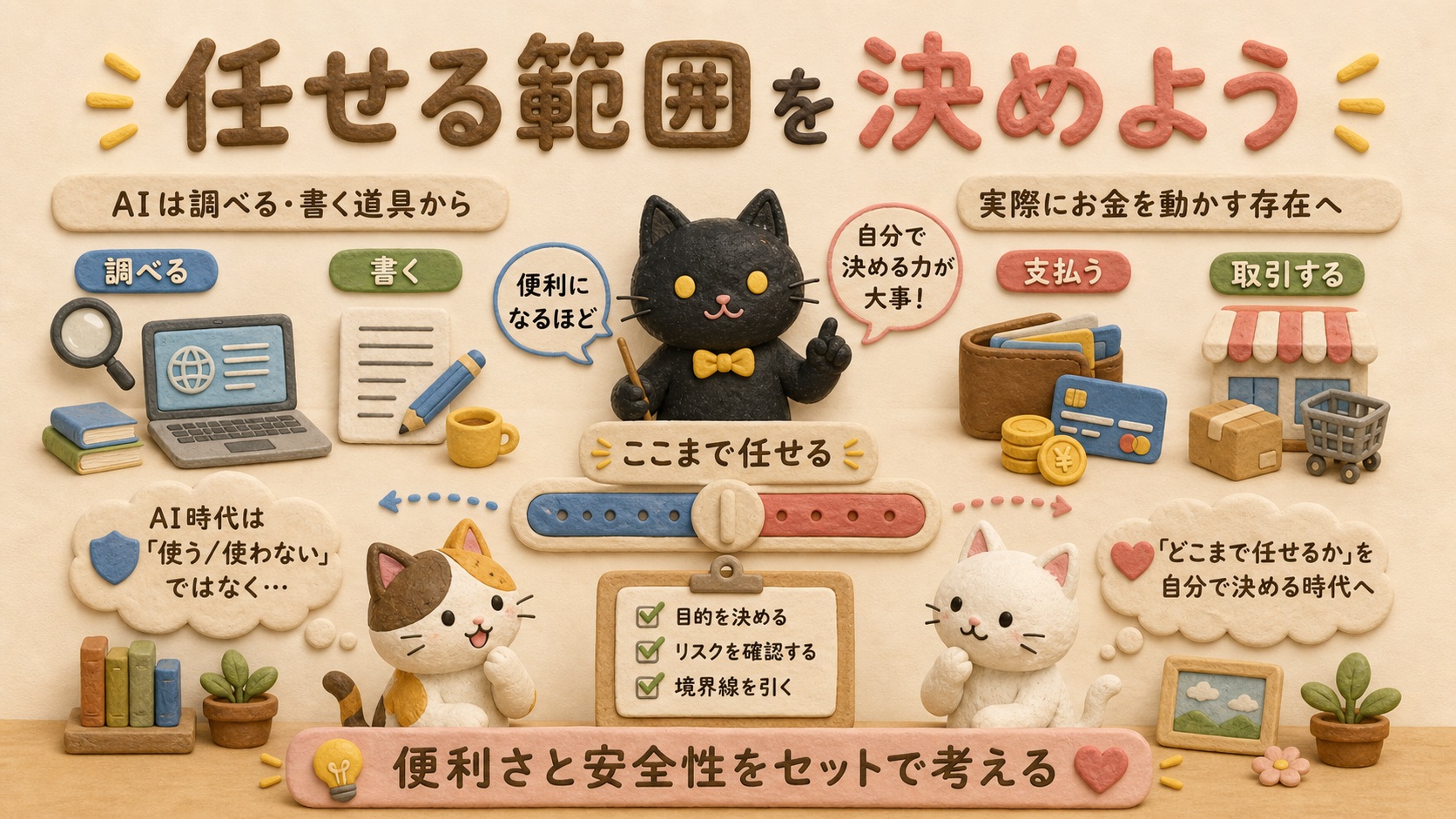 任せる範囲を決めよう