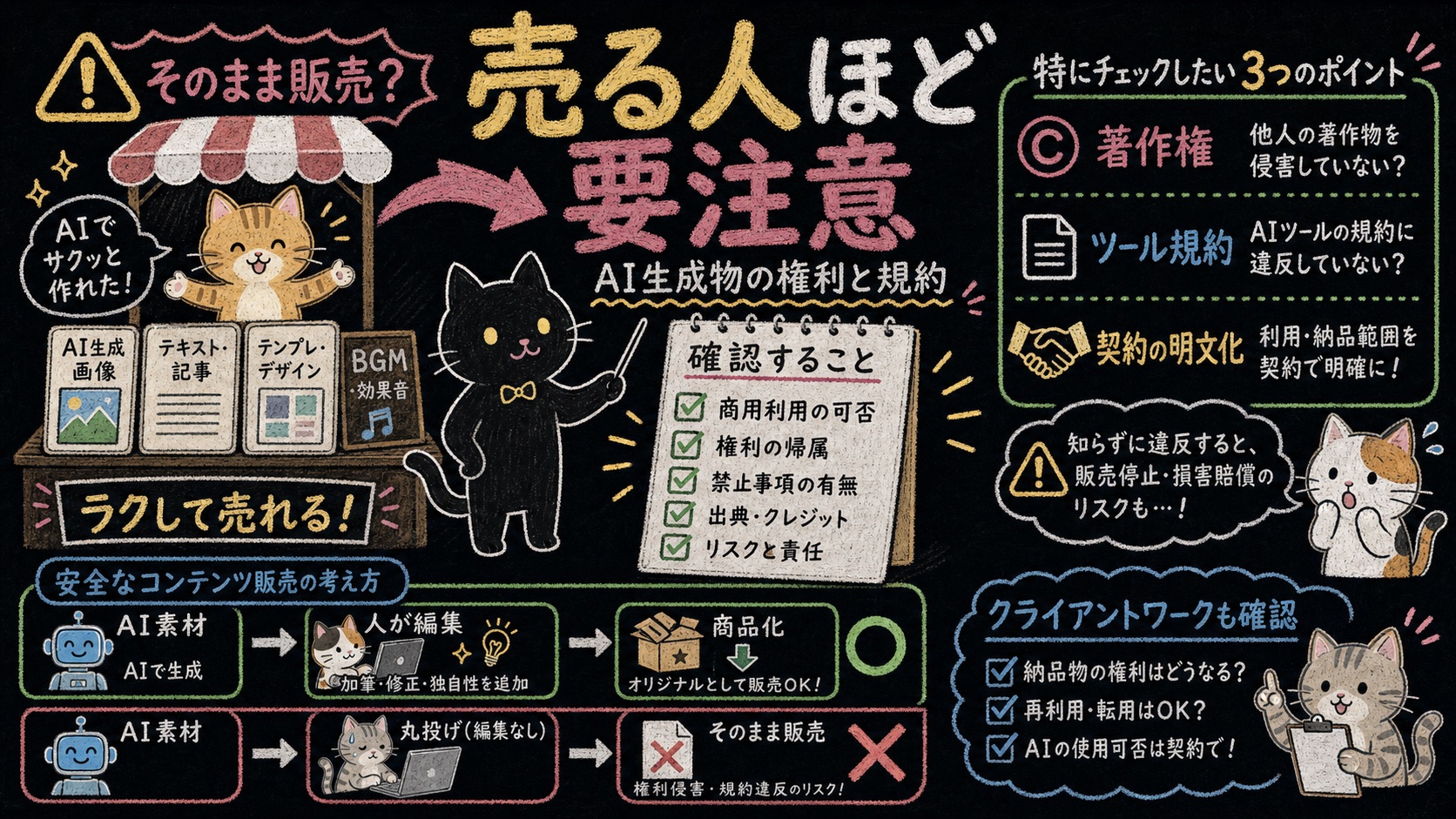 売る人ほど要注意