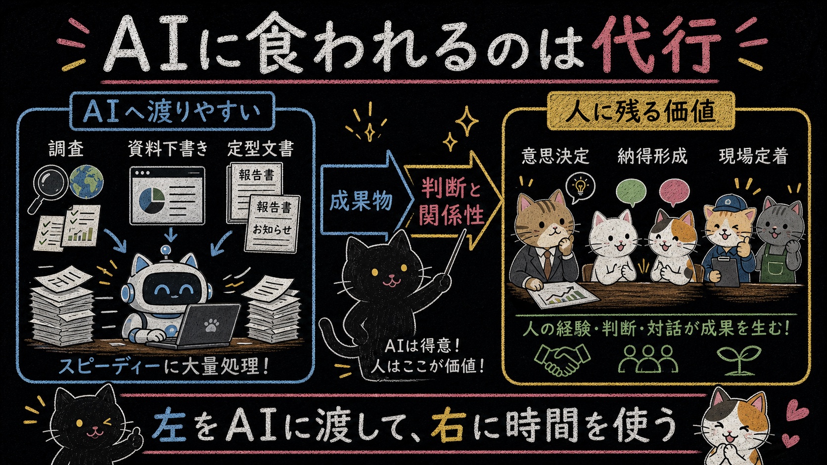AIに食われるのは代行
